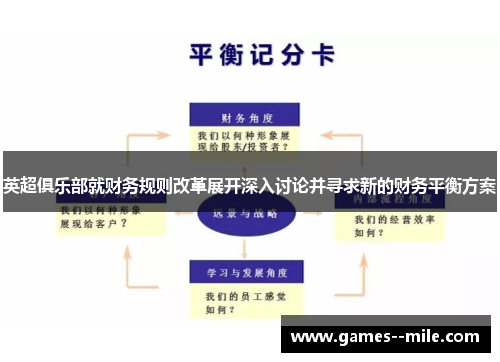 英超俱乐部就财务规则改革展开深入讨论并寻求新的财务平衡方案 英超俱乐部就财务规则改革展开深入讨论并寻求新的财务平衡方案